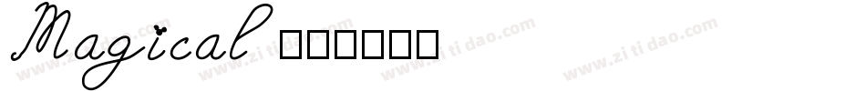 Magical字体转换
