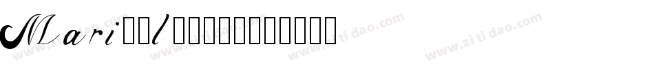 Maribel-3mAZ字体转换