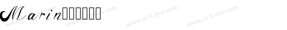 Marin字体转换