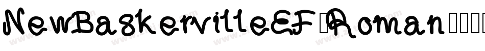 NewBaskervilleEF-Roman字体转换