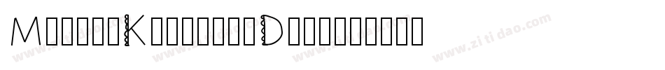 Malin-Kundang-Demo字体转换