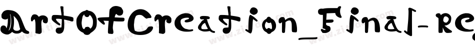 ArtOfCreation_Final-Regular字体转换