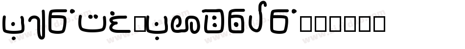 Mambo-Medium字体转换