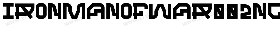 IronManOfWar002Ncv-ljOd字体转换