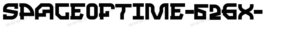SpaceOfTime-62gx字体转换