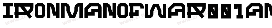 IronManOfWar001ANcv-6d2Y字体转换
