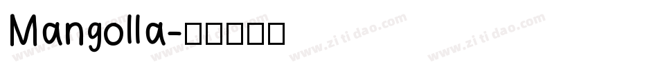 Mangolla字体转换