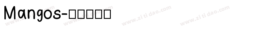 Mangos字体转换