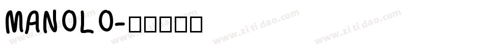 MANOLO字体转换
