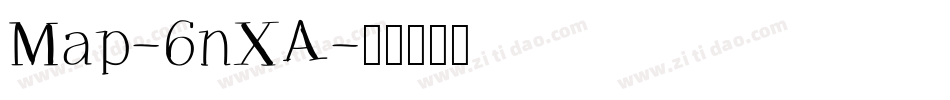 Map-6nXA字体转换