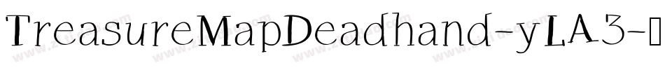 TreasureMapDeadhand-yLA3字体转换