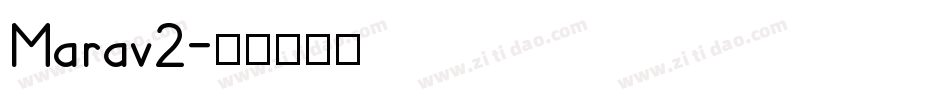 Marav2字体转换