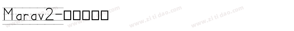 Marav2字体转换