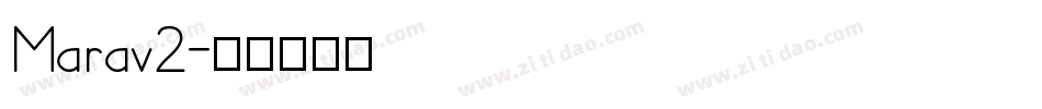 Marav2字体转换