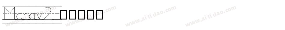 Marav2字体转换