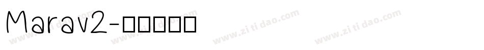 Marav2字体转换