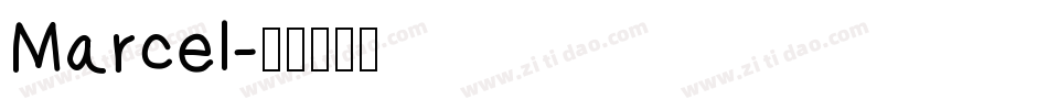 Marcel字体转换