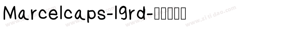 Marcelcaps-l9rd字体转换