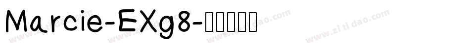Marcie-EXg8字体转换