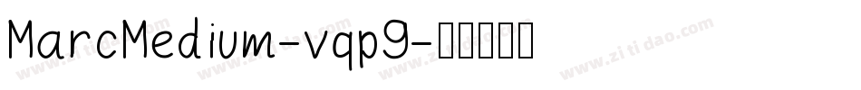 MarcMedium-vqp9字体转换