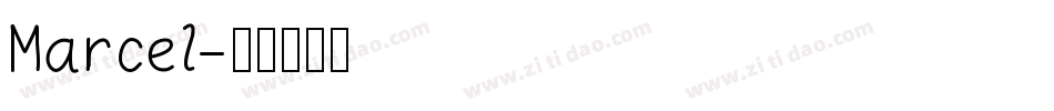 Marcel字体转换