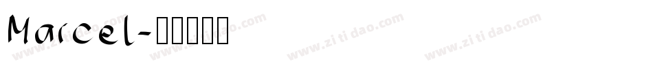 Marcel字体转换