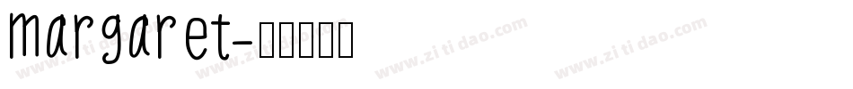 margaret字体转换