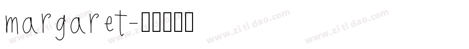 margaret字体转换