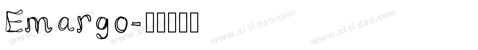 Emargo字体转换
