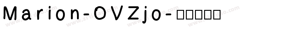 Marion-OVZjo字体转换