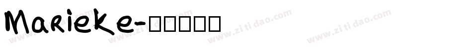 Marieke字体转换