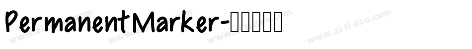 PermanentMarker字体转换