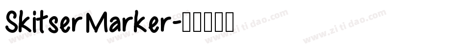 SkitserMarker字体转换