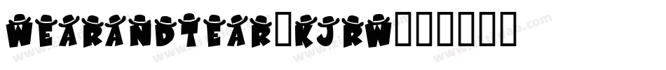 WearAndTear-KjRW字体转换