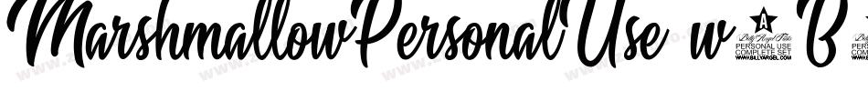 MarshmallowPersonalUse-w1B06字体转换