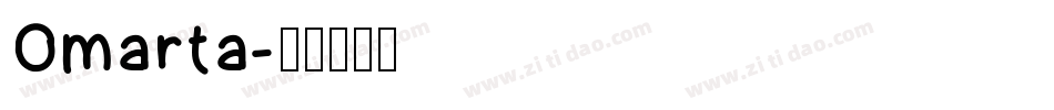 Omarta字体转换