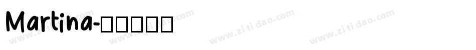 Martina字体转换