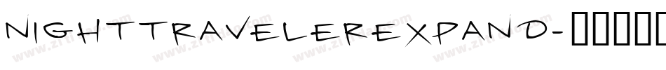 nighttravelerexpand字体转换