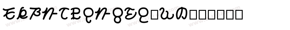 DFPMaruMoji-W9字体转换