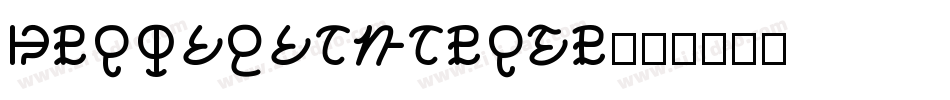 TrueGigaMaruJr字体转换