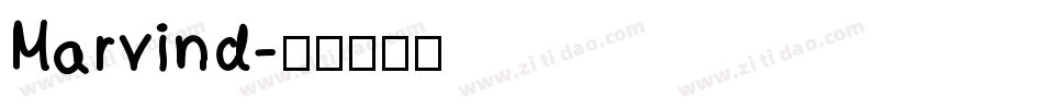 Marvind字体转换