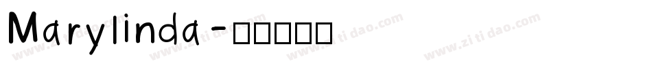 Marylinda字体转换