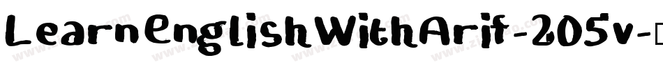 LearnEnglishWithArif-205v字体转换
