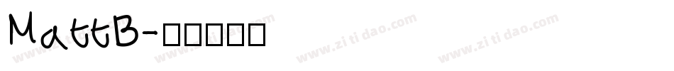 MattB字体转换
