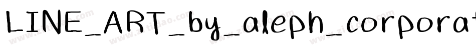 LINE_ART_by_aleph_corporation转换器字体转换
