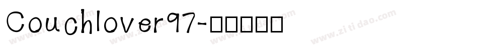 Couchlover97字体转换