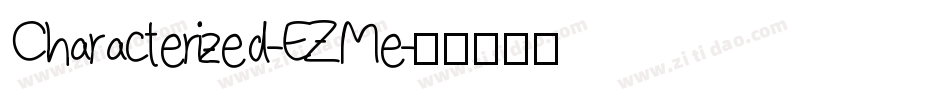 Characterized-EZMe字体转换
