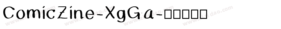 ComicZine-XgGa字体转换