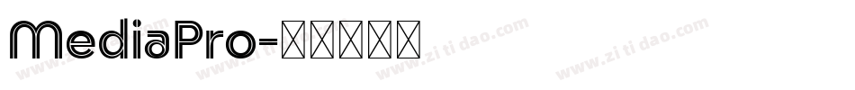MediaPro字体转换
