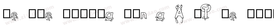 LettersLaughingAtThe字体转换